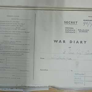 2 Recce Regt War Diary  September 1943