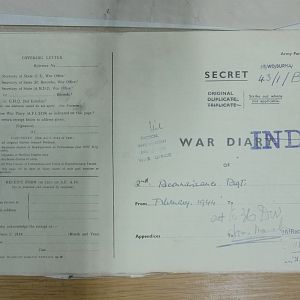2 Recce Regt War Diary  Febuary 1944