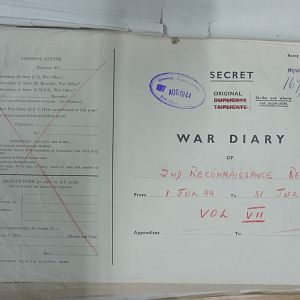 2 Recce Regt War Diary  July 1944