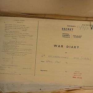 2 Recce Regt War Diary  April 1945