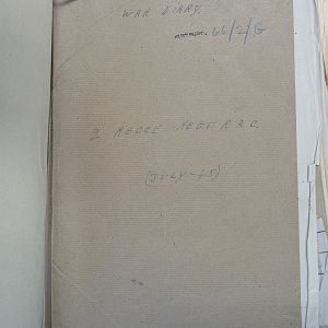 2 Recce Regt War Diary  July 1945