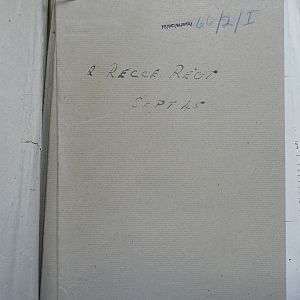 2 Recce Regt War Diary  September 1945