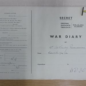 1 Airborne Recce War Diary December 1942