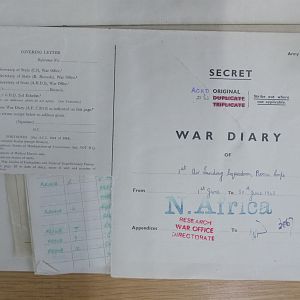 1 Airborne Recce War Diary June 1943