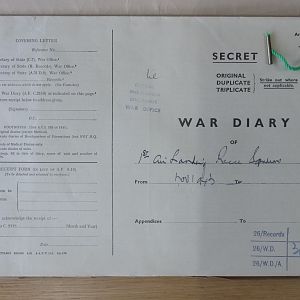1 Airborne Recce War Diary November 1943