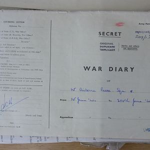 1 Airborne Recce War Diary June 1944