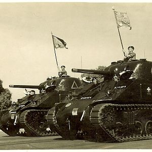 3rd Carabiniers Sherman Tank
