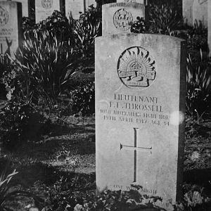 The grave of Lt. Frank Eric Throssell, 10th A.L.H.