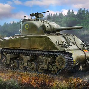 24th_Lancers_Sherman_Tank
