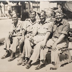 1557932 Lebbell, John Henry RA 79 A/T Regiment Bat 104 +3 others