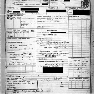 Lancelot Castle service records