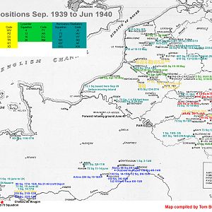 1939 Master Airfields To June 1940 V2